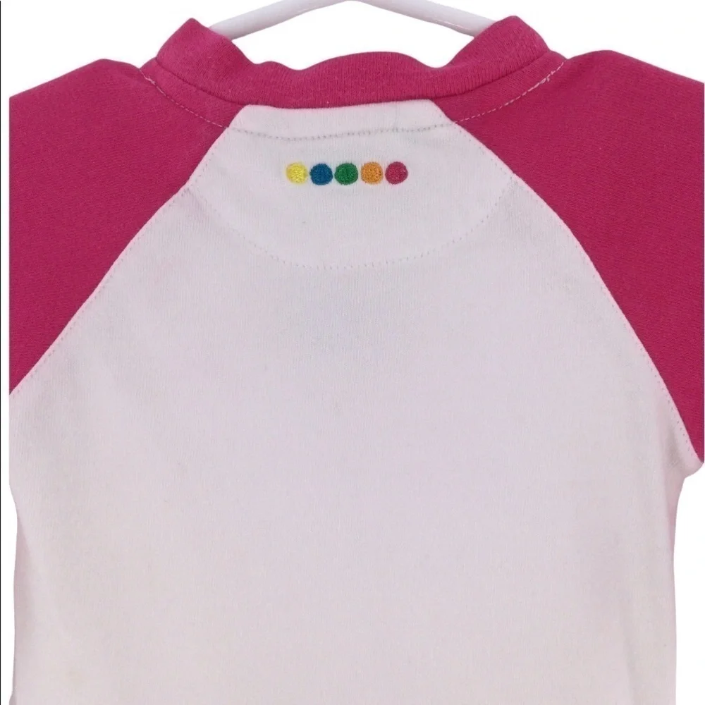 COOGI Baby Girl Pink & White Onesies‎